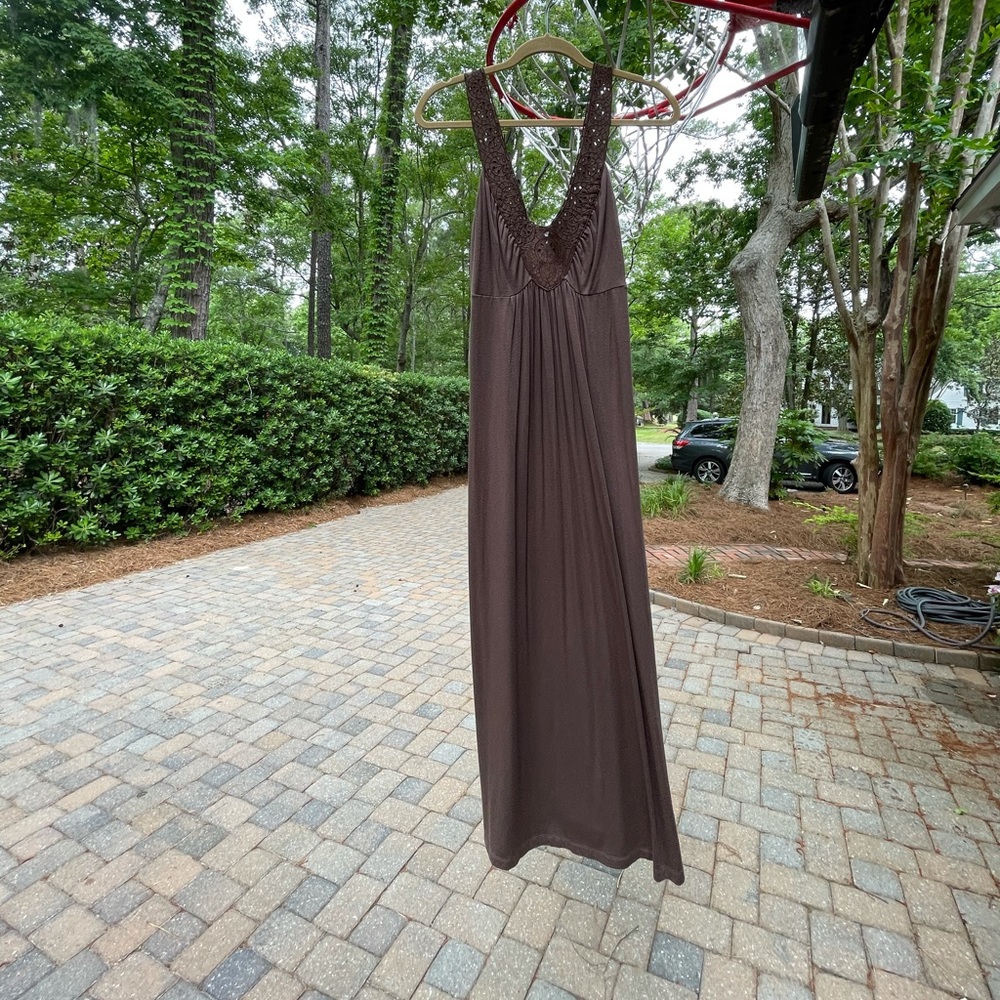Maternity  A pea in the pod long dress